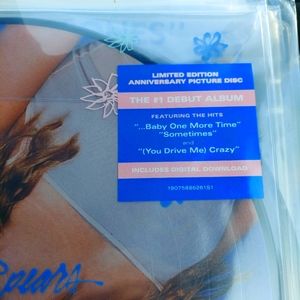 Anniversary Edition Britney Spears Baby One More Time Exclusive Picture Disc